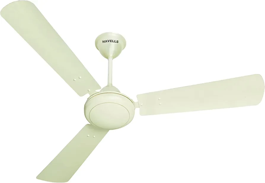 Havells 1200mm SS 390 Energy Saving Ceiling Fan (Bianco), Pack of 1)
