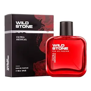 Wild Stone Ultra Sensual Long Lasting Perfume for Men, 100ml, A Sensory Treat for Casual Encounters, Aromatic Blend of Masculine Fragrances