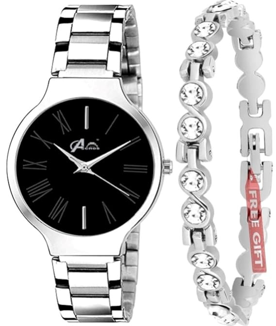 Acnos® Premium Analog Women's Watch (Multicolour Dial Multi Colored Strap)