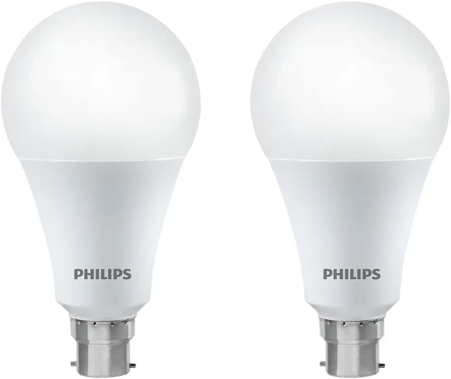 PHILIPS 16 Watt LED Bulb, Base B22,Cool Day Light, Pack of 2