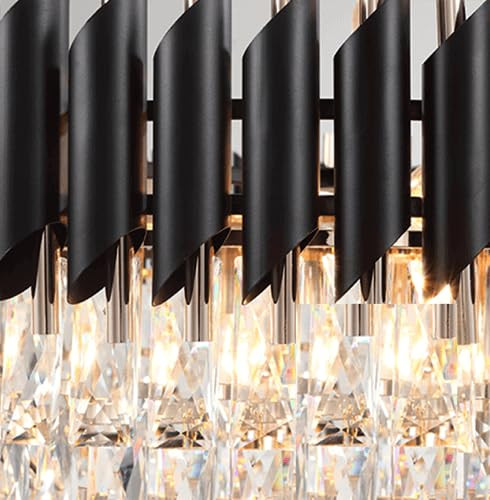 SHRI MAHAL ANTIQUES Crystal Chandelier for Living Room Bedroom Office Jhoomar Glass Crystal Big Size Jhumar Modern Ceiling Light (Size: 40 x 40 x 50 CM)