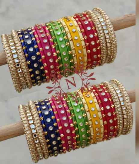 Traditional beautiful Rajwadi finish Bangles for women& girl