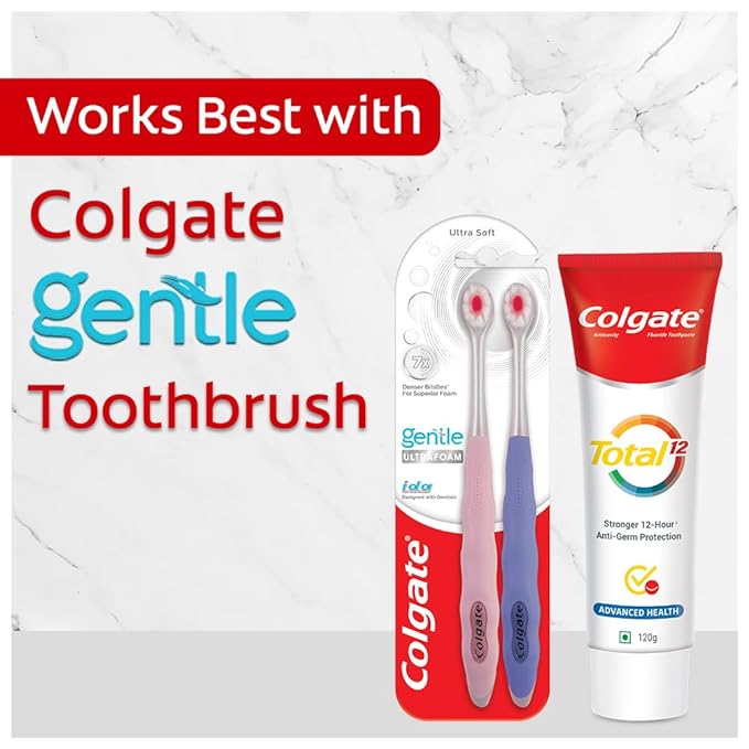Colgate Total Whole Mouth Health, 480gm (Advanced Health), World's No. 1* Germ-fighting Toothpaste