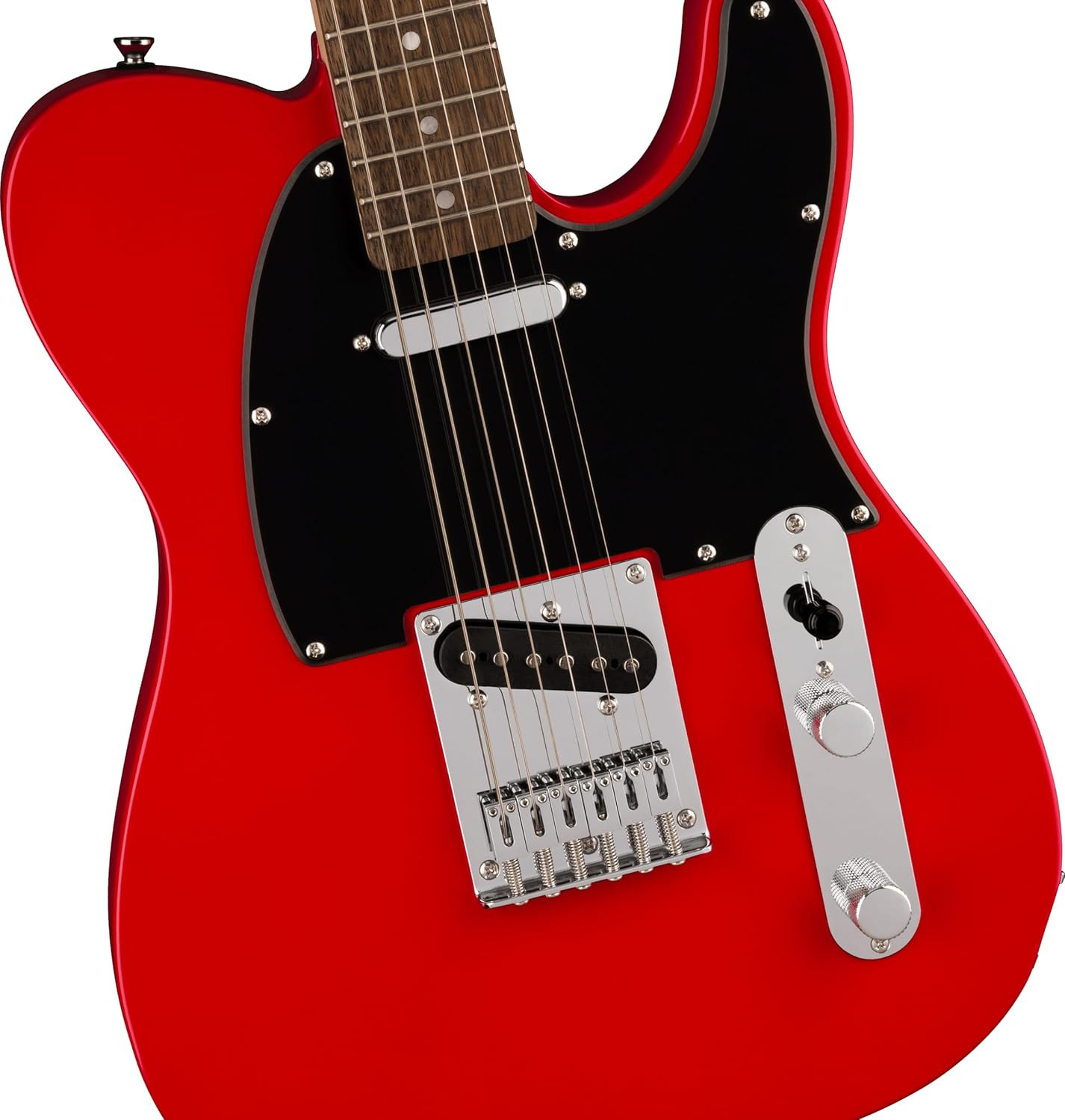 Fender Squier Sonic Telecaster Poplar Wood Electric Guitar, Torino Red, Laurel Fingerboard 0373451558