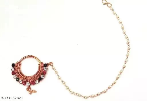 Dazzling Gold Nath Nosepins