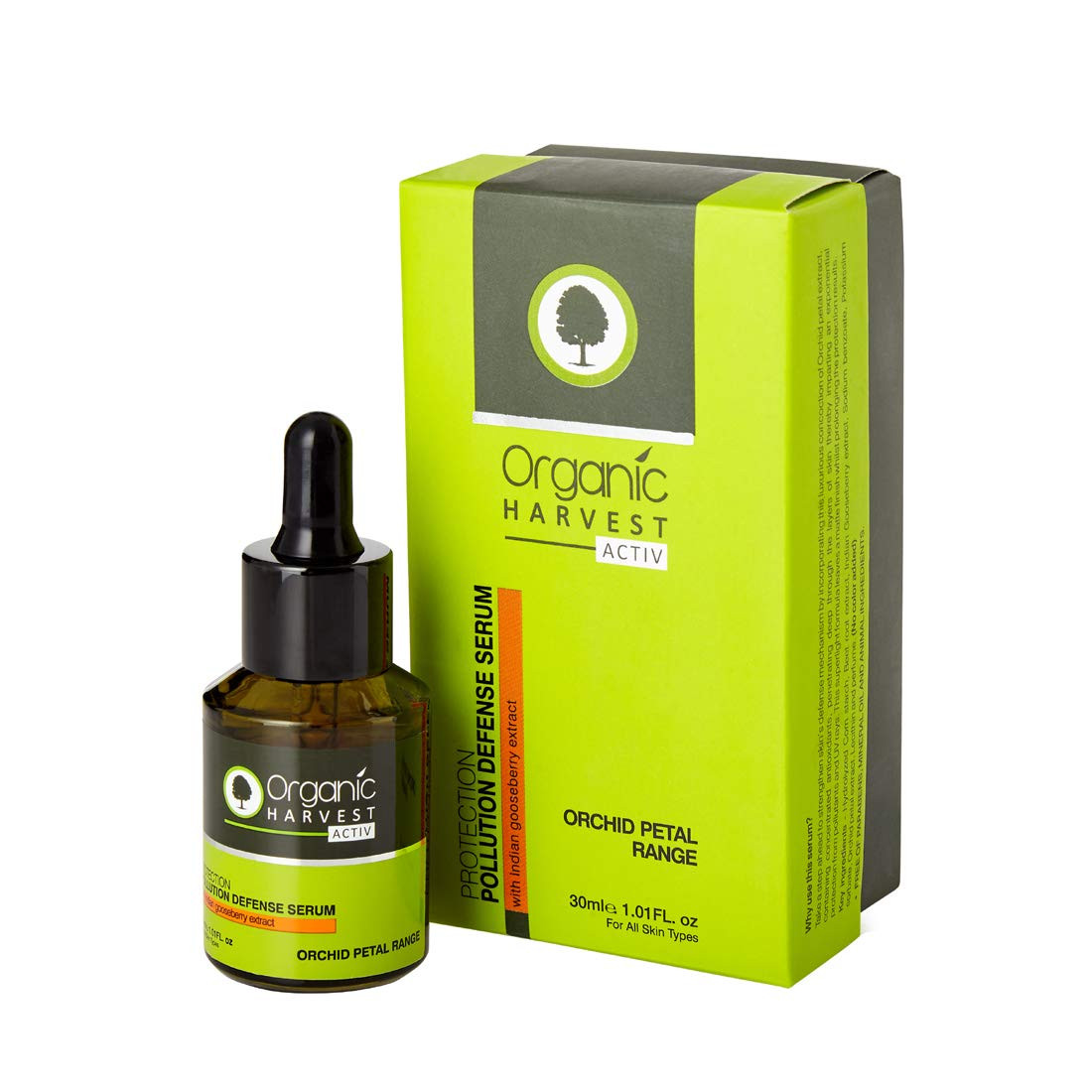ORGANIC HARVEST ACTIV – POLLUTION DEFENCE SERUM (30 ML)