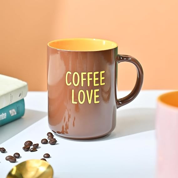 Roll over image to zoom in      MARKET 99 Ceramic Mug (Coffeee) 350 Ml,Coffee Mug Microwave Safe Coffee/Milk Mug with Handle Ideal Best Gift for Friends, Anniversary, Birthday