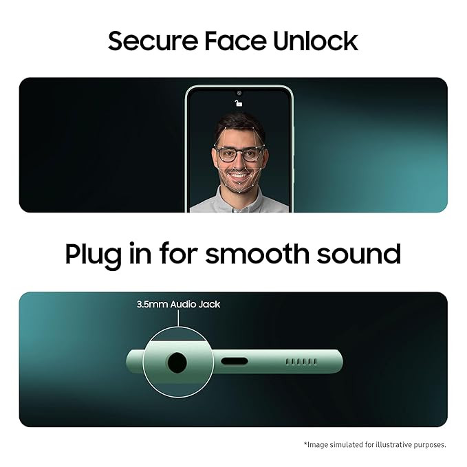 Samsung Galaxy M05 (Mint Green, 4GB RAM, 64 GB Storage) | 50MP Dual Camera | Bigger 6.7" HD+ Display | 5000mAh Battery | 25W Fast Charging | 2 Gen OS Upgrade & 4 Year Security Update | Without Charger