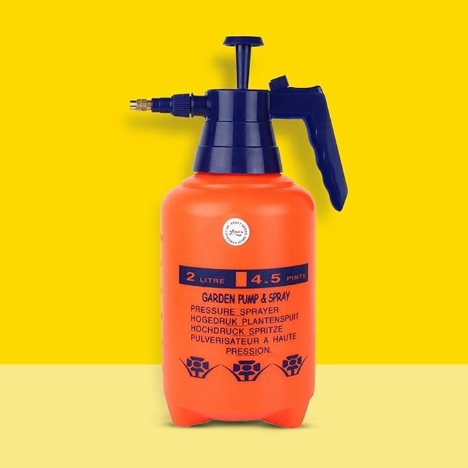 Kraft Seeds by 10CLUB Pressure Spray Pump (2L) | Gardening Water Pump Sprayer | Plant Water Sprayer for Home Garden | Spray Bottles for Garden Plants and Lawn | Plant Watering Can