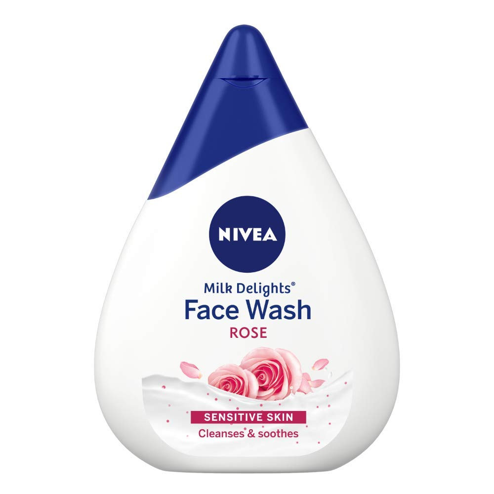 NIVEA Milk Delights Caring Rosewater daily Face Wash