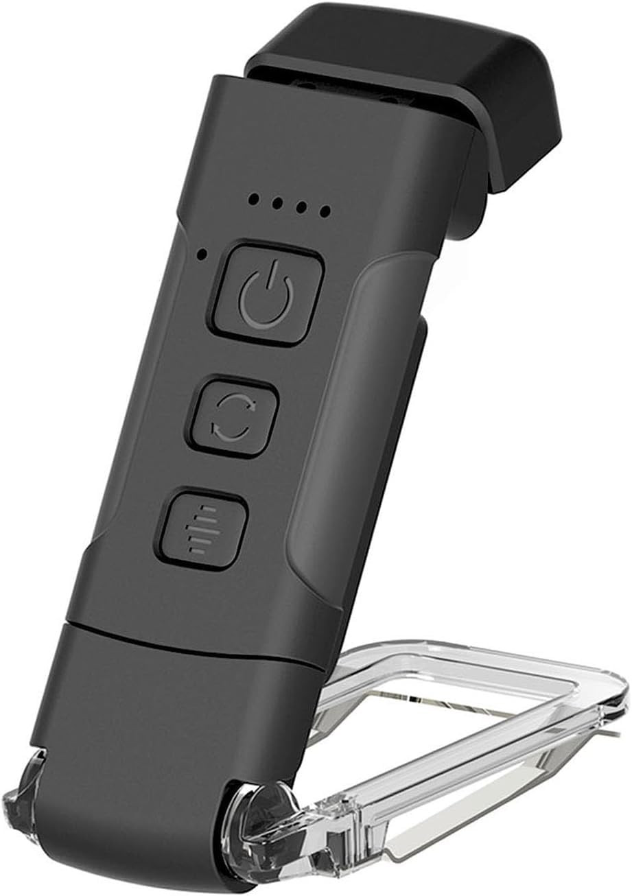 MOCA USB Rechargeable Book Light for Reading in Bed, Clip-on LED Bookmark Lamp with Memory Function, Reading Light with Timer, 3 Colours & 5 Brightness Levels, Book Lamp for Book Lovers, Kids