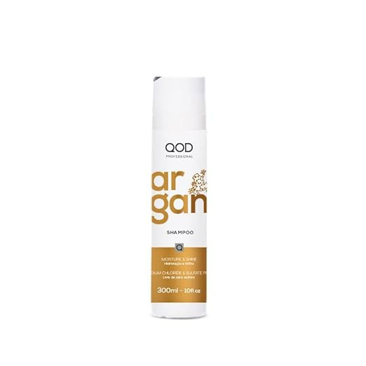 QOD Professional Argan Shampoo & Conditioner – 300ml (Combo of 2) | Sulphate free | Sodium Chloride free