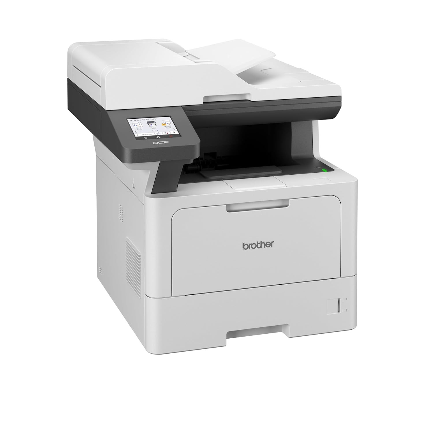 Brother DCP-L2640DW 2 in 1 (ID) Copy Button Auto Duplex Laser Printer, 34 PPM, Print Scan Copy, LCD Display, ADF, 256 MB Memory, (WiFi WiFi Direct LAN USB), 250 Sheet Paper Tray, Free Installation