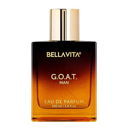 Bella Vita Luxury G.O.A.T Man Eau De Parfum Perfume with Bergamot, Patchouli & Vetiver|Premium, Long Lasting Spicy & Woody Fragrance for Men, 100 M
