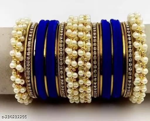 Flower Based bangle with Thread Bangles