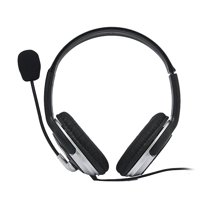 HeadphonesHeadphones With Mic With 3.5 Mm Drivers, In-Built Noise Cancelling, Foldable And Adjustable For Laptop/Pc/Office/Home/ 1 Year Warranty (B4B09Pa) Brand: HP