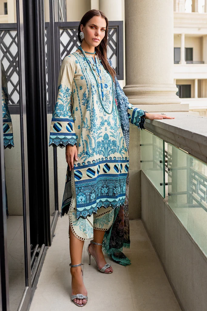 New collection of shree Jade Bliss Lawn Suits Chiffon Dupatta