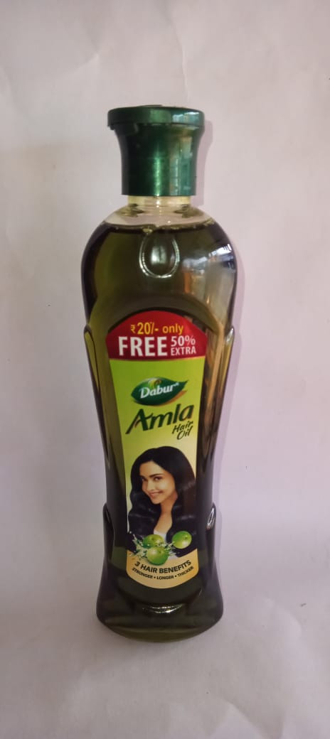 Dabur Amla Hair oil  for  Longer and Thicker Hair -68ML