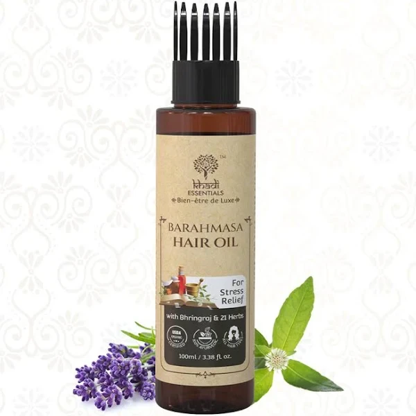 KHADI – BARAHMASA HAIR OIL (100 ML)