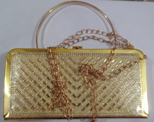 TOOBA Women's Handicraft Beautiful Bling Box Clutch Bag