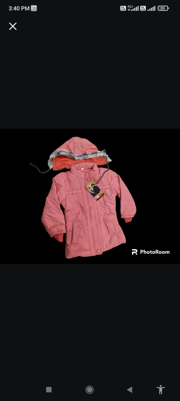 Baby girl winter jacket Wholesale