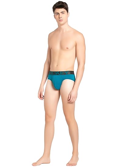 Jockey IC27 Men's Tactel Microfiber Elastane Stretch Solid Brief with Moisture Move Treatment