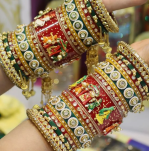 beautiful Rajwadi finish Bangles daily wear  for women & girl