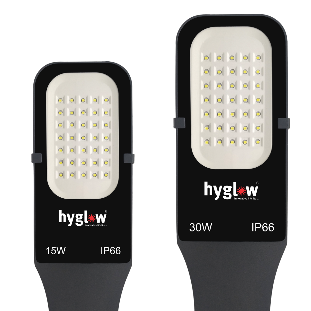 Cool White ISI Hyglow LED Street Light, 30 W, 100-300V.AC