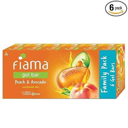 Fiama Soap, Patchouli and Macadamia 125g (Pack of 6)