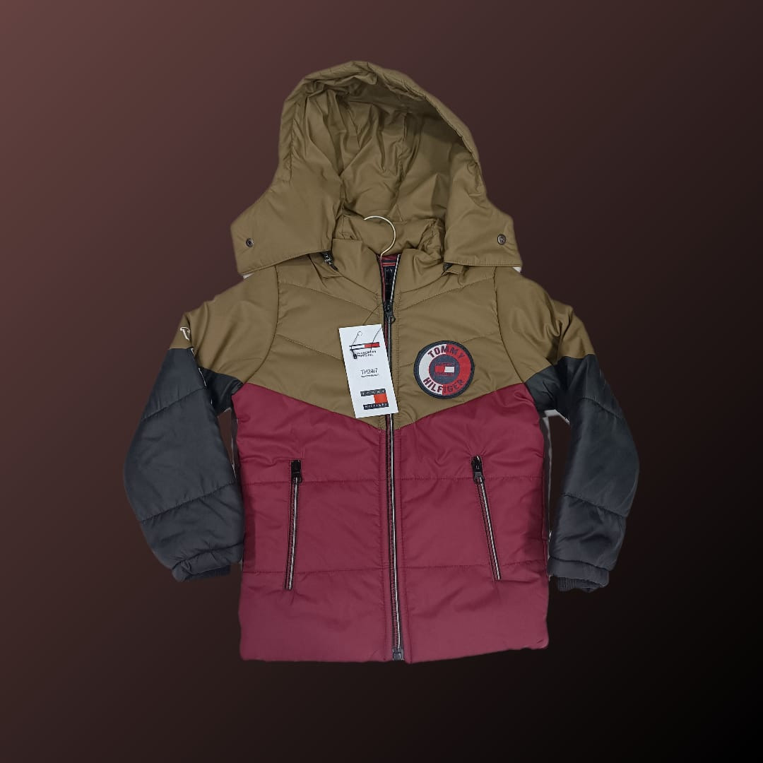 Casual Winterwear multicolour jackets for kids