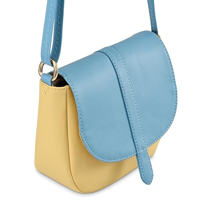 Fastrack Sling Bag For Women, GIrls and Ladies | Has Adjustable Sling Straps | Made of Premium Faux Leather