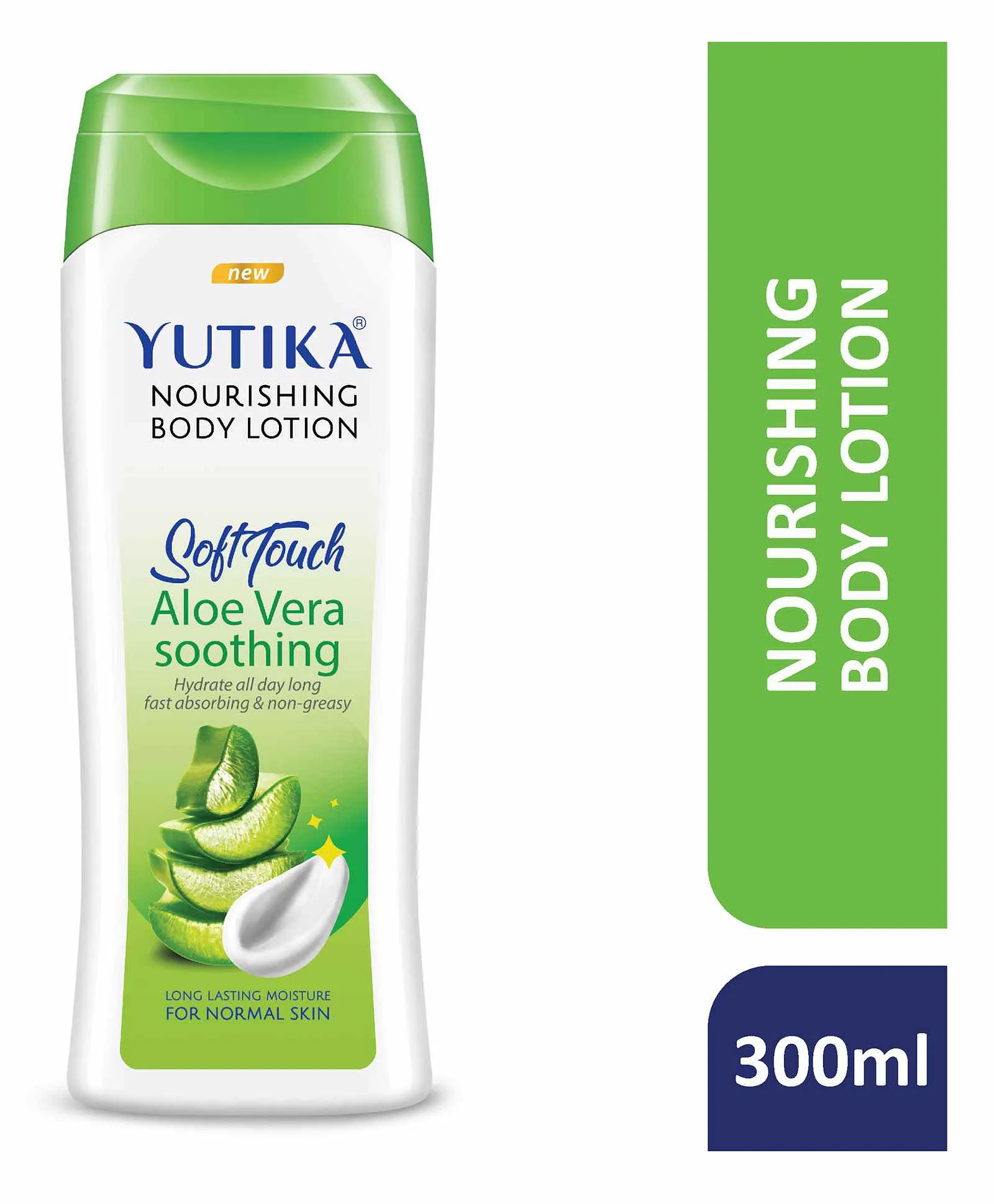 YUTIKA – NOURISHING SOFT TOUCH ALOE VERA SOOTHING BODY LOTION (300 ML)