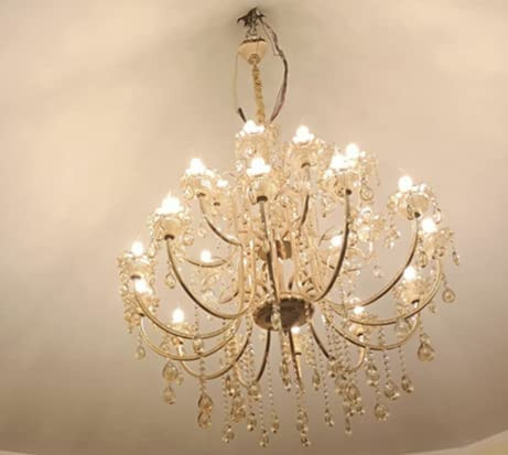 Sanleen Enterprises Modern Contemporary Crystal Glass Chandelier 24light led Chandelier