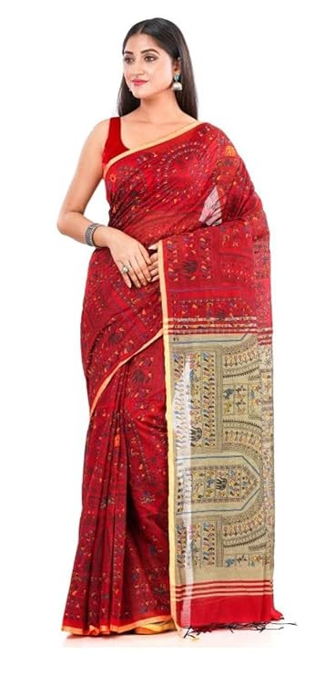 Madhubani handloom Saree