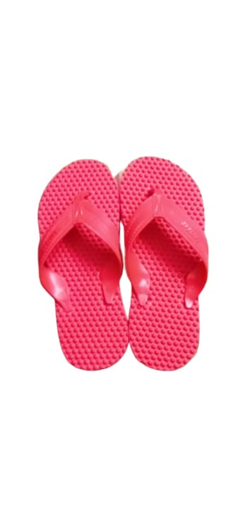 Red silipper type for men's