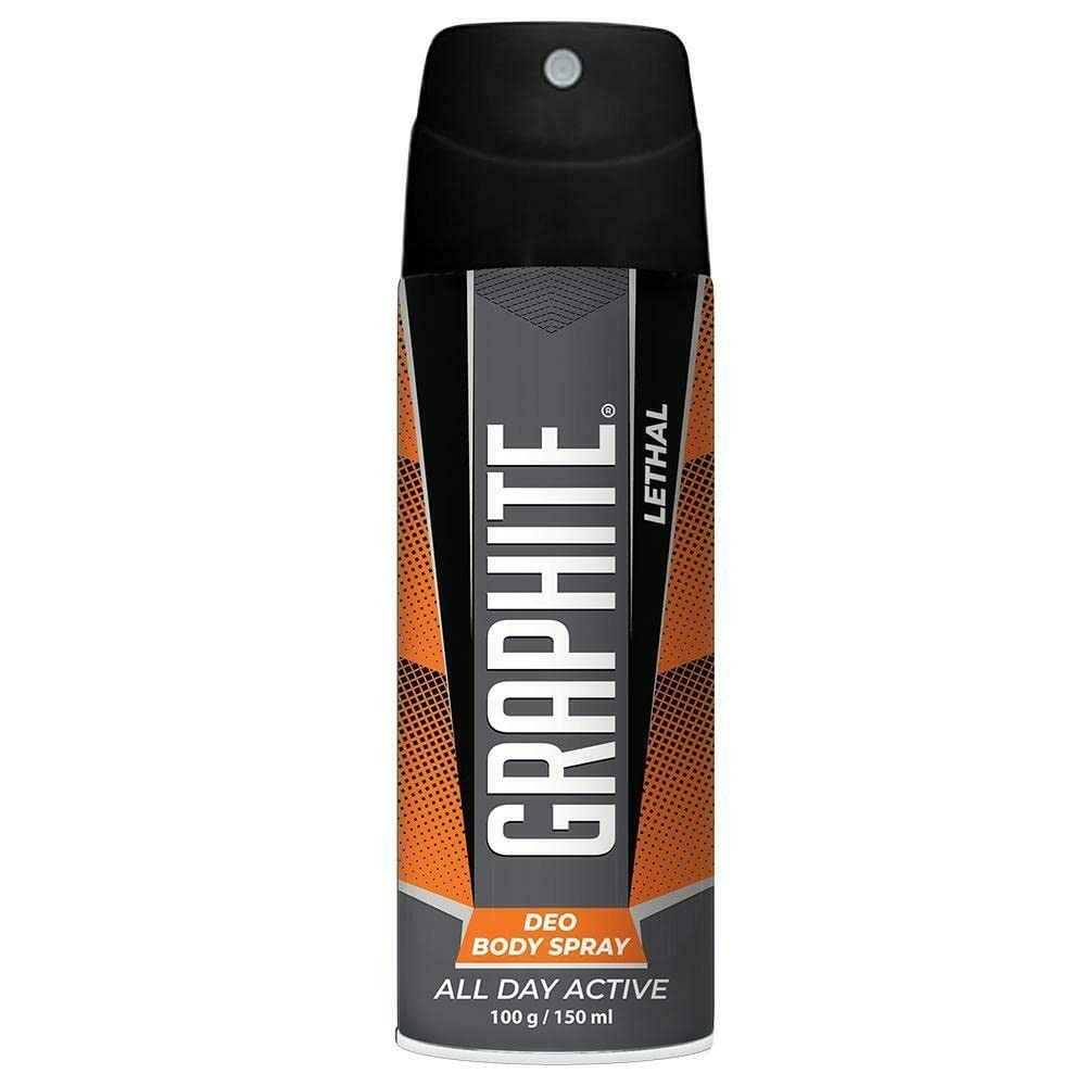 GRAPHITE – LETHAL DEO BODY SPRAY (150 ML)