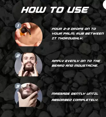 BIKERS - BEARD GROWTH OIL WITH JAMAICAN BLACK CASTOR (30 ML)