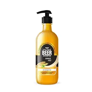 Park Avenue Beer shampoo For Damaged hair (650ml) | Paraben Free | For Damage Fee Hair| Crafted with Natural Beer