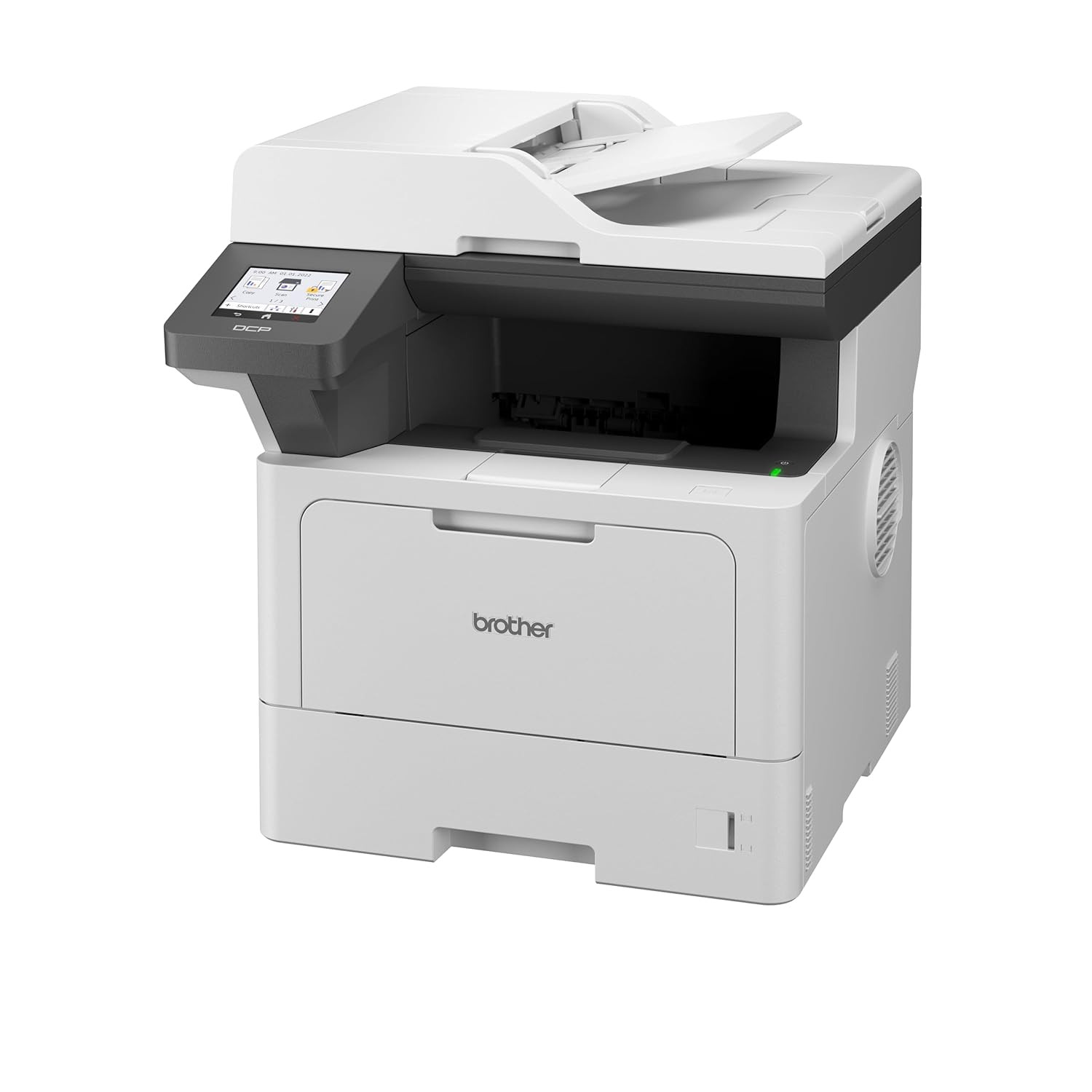 Brother DCP-L2640DW 2 in 1 (ID) Copy Button Auto Duplex Laser Printer, 34 PPM, Print Scan Copy, LCD Display, ADF, 256 MB Memory, (WiFi WiFi Direct LAN USB), 250 Sheet Paper Tray, Free Installation