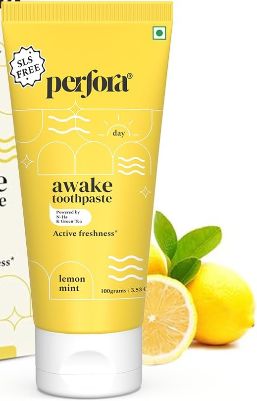 PERFORA – AWAKE TOOTHPASTE “LEMON MINT” (100 GMS)
