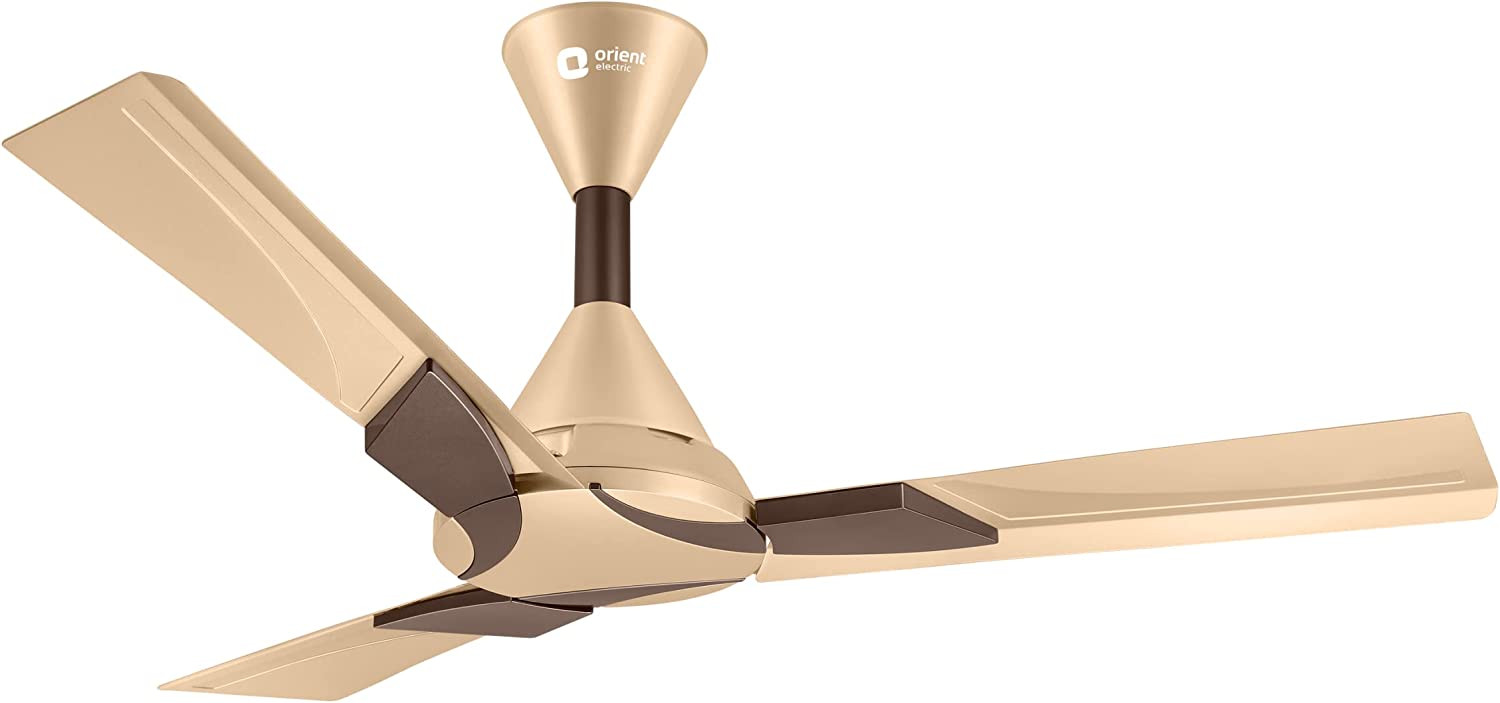 Orient Electric Wendy 1200mm Ceiling Fan (Topaz Gold/Brown)