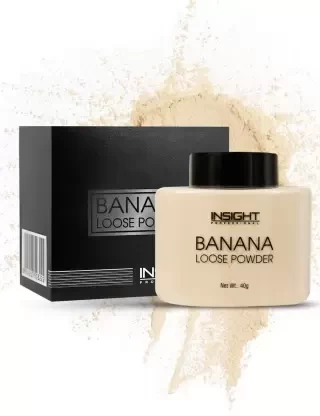 Insight Banana Loose Mattifying Powder & Liquid Concealer