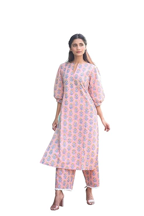 Lymio kurta set for women | Women Kurta | Women Kurta Sets Kurtis | Women Kurta Pant Set | Women Kurta Pant Set Women Kurti Set with Pant | Women Kurti Set with Pant Cotton (K-27-28)