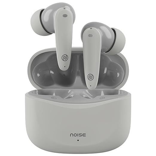n-Ear Earbuds with 50H Playtime, Quad Mic with ENC, Instacharge(10 min=200 min),Ultra-Low Latency(up to 40ms), 10mm Driver, and BT v5.3 (Cloud White)