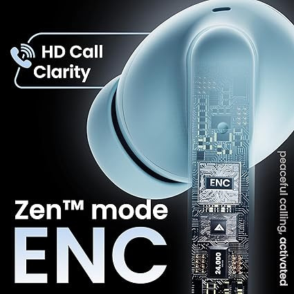 Boult Audio W20 Truly Wireless in Ear Earbuds with 35H Playtime, Zen™ ENC