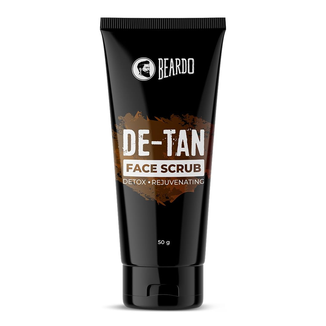 BEARDO – DE-TAN FACE SCRUB (50 GMS)