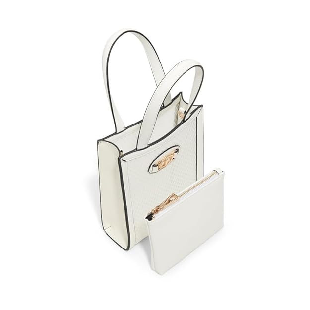 Aldo ADELIA White Womens Satchel