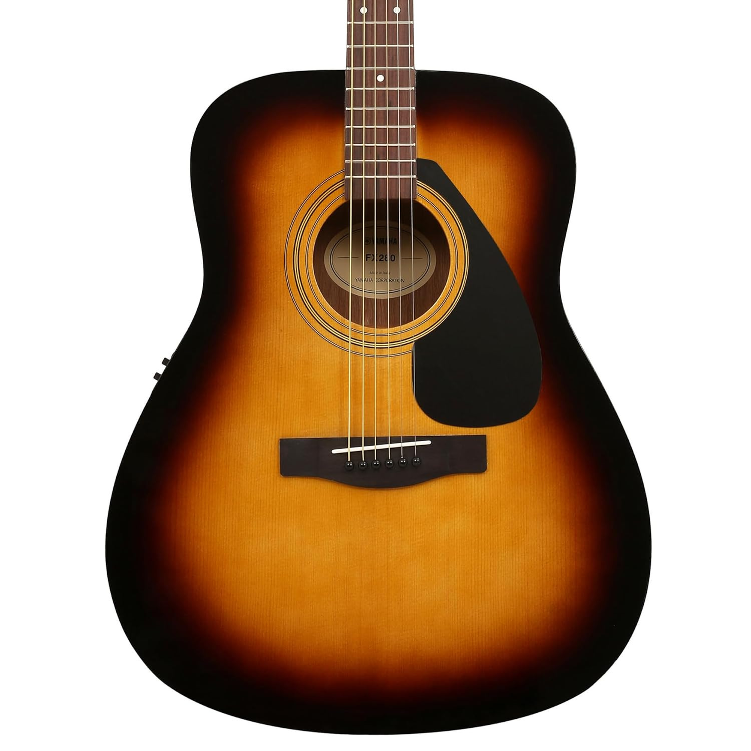 Yamaha Fx280 Tobacco Brown Sunburst Electro Acoustic Guitar - Wood