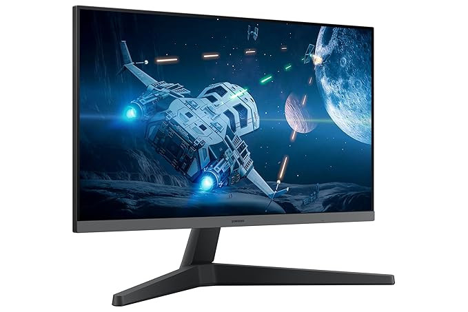 Samsung 27-inch (68.59cm) FHD, IPS, 100 Hz, 1920 x 1080 Flat Monitor, Bezel Less Design, AMD FreeSync, Flicker Free, HDMI, Display Port (LS27C330GAWXXL, Black)