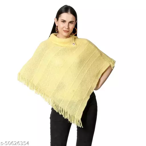 Pretty Latest Women Capes, Shrugs & Ponchos